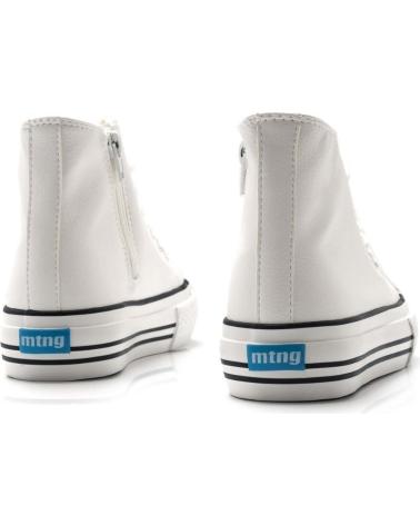 Deportivas De Mujer MTNG BOTAS MUSTANG  BLANCO