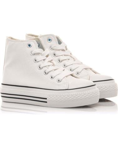 Deportivas De Mujer MTNG BOTAS MUSTANG  BLANCO