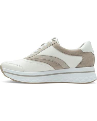 Zapatillas deporte TAMARIS  de Mujer 83721 PIEL BLANCA  BLANCO