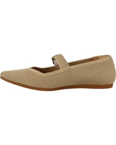 Zapatos MISS ELASTIC  de Mujer SALON MEGAN 76472-65 BEIGE  MARRóN