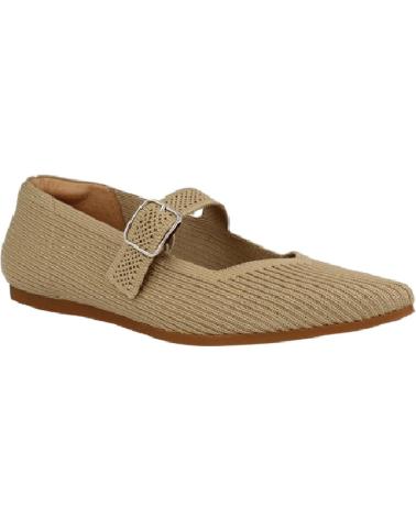 Zapatos MISS ELASTIC  de Mujer SALON MEGAN 76472-65 BEIGE  MARRóN