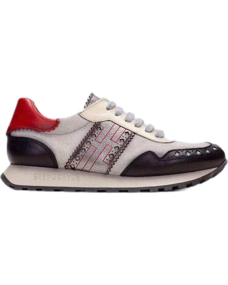 Woman Zapatillas deporte HISPANITAS ZAPATILLAS PARA MUJER EN COLOR  GRIS