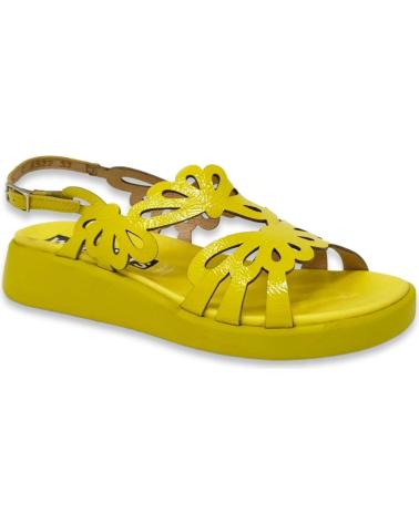 Sandalias WONDERS  de Mujer SANDALIAS C-6522 PARA MUJER EN COLOR  AMARILLO