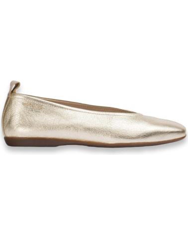Woman Flat shoes WONDERS PEPA A-8661 PLATINO  ORO