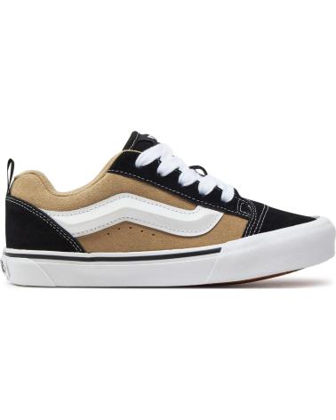 Woman and Man and girl and boy Trainers VANS OFF THE WALL CALZADO MARCA VANS MODELO KNU SKOOL  MARRóN