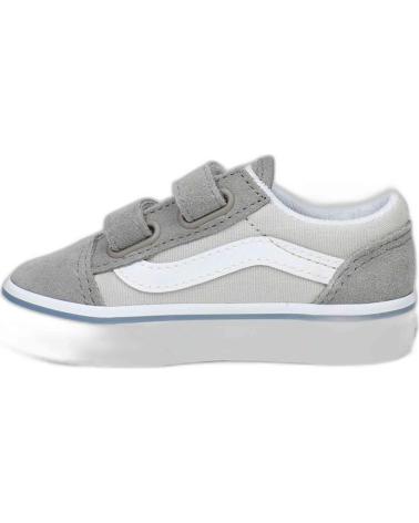 Sneaker VANS OFF THE WALL  für Mädchen und Junge ZAPATILLAS VANS OLD SKOOL V PARA NINOS UNISEX EN COLOR  GRIS