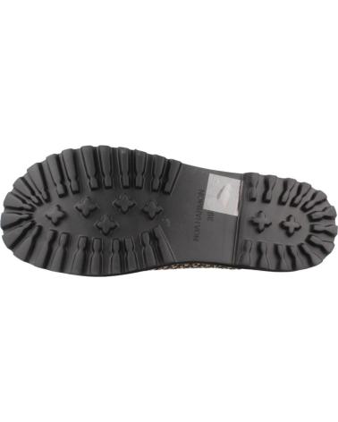 SANDÁLIAS FEMININAS NOA HARMON VILA - DESIGN TRANÇADO MARROM E PRETO NGRCUE