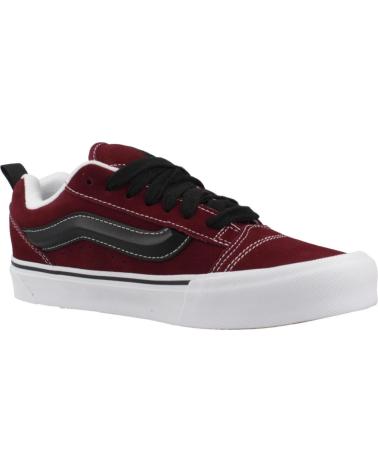 Deportivas VANS OFF THE WALL  de Mujer y Hombre y Niña y Niño ZAPATILLAS HOMBRE VANS MODELO KNU SKOOL COLOR BURDEOS PRTBLC  PRTB