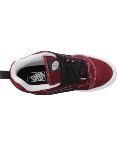Deportivas VANS OFF THE WALL  de Mujer y Hombre y Niña y Niño ZAPATILLAS HOMBRE VANS MODELO KNU SKOOL COLOR BURDEOS PRTBLC  PRTB