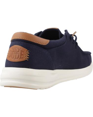 Nauticos per Uomo HEY DUDE MOCASINES HOMBRE MODELO PAUL CANVAS COLOR AZUL NAVY