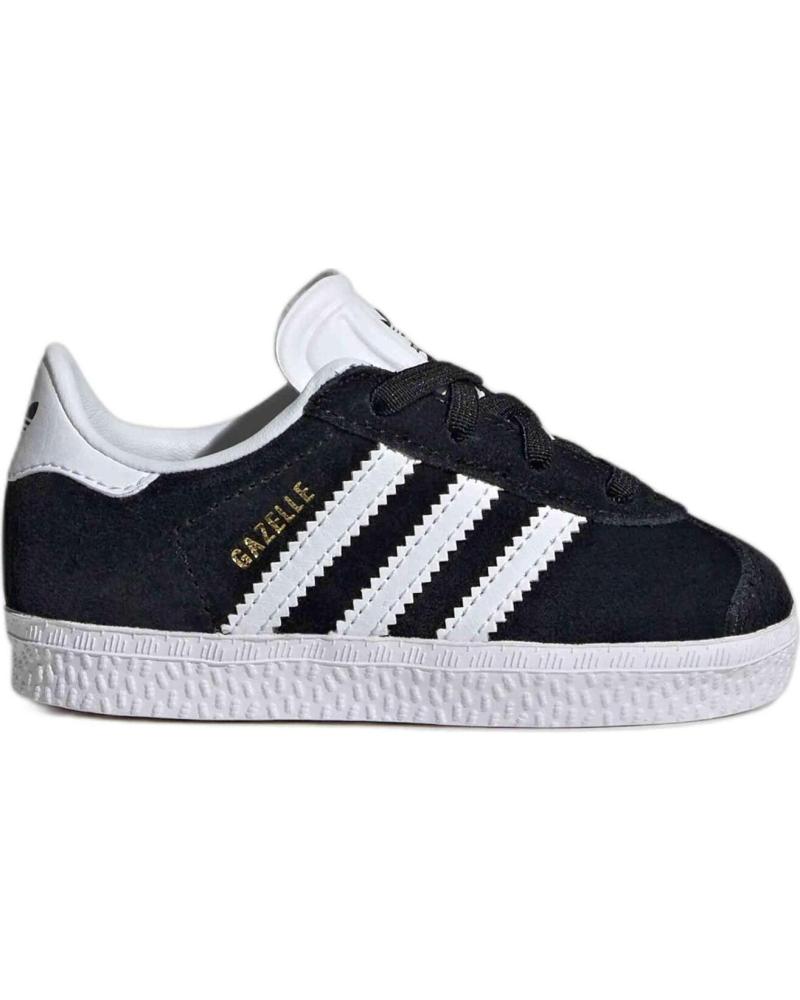 Schuhe für Mädchen und Junge ADIDAS ZAPATILLAS GAZELLE CF I PARA NINOS UNISEX EN COLOR NEGRO