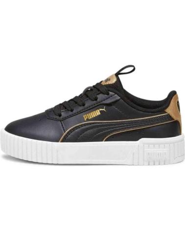 Schuhe PUMA  für Mädchen und Junge ZAPATILLAS CARINA 2 0 POP UP METALLICS PS PARA NINOS UNISEX  NEGRO