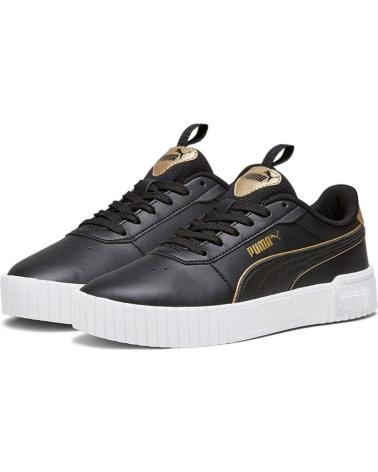 Esportes  de Mulher e Menino PUMA CARINA 2 0 POP UP MTLLCS JR NEGRO