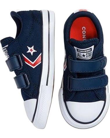 Deportivas CONVERSE  de Niña y Niño STAR PLAYER 2 VELCROS  AZUL