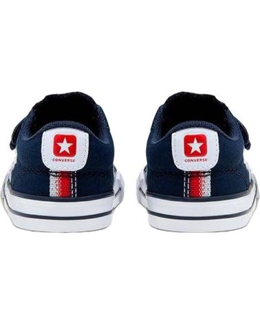 Deportivas CONVERSE  de Niña y Niño STAR PLAYER 2 VELCROS  AZUL