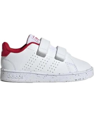 Deportivas ADIDAS  de Niña y Niño ZAPATILLAS ADVANTAGE CF PARA NINOS UNISEX EN COLOR  BLANCO