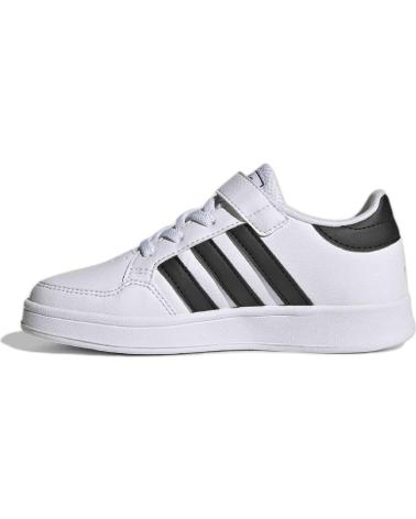 Deportivas ADIDAS  de Niña y Niño BREAKNET C FZ0106 -NEGRO  BLANCO
