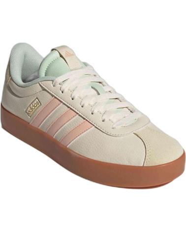 ADIDAS VL COURT 3.0 CASUAL SNEAKERS BEIGE WHITE