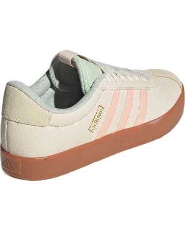 ADIDAS VL COURT 3.0 CASUAL SNEAKERS BEIGE WHITE