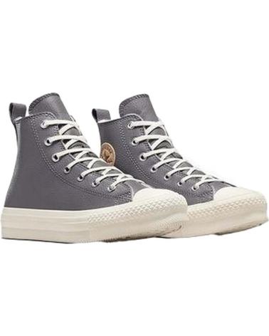 Sapatilhas CONVERSE  de Mulher ZAPATILLAS CHUCK TAYLOR ALL STAR EVA LIFT PARA MUJER EN COLO  GRIS