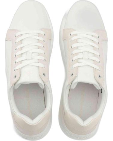 Zapatillas deporte CALVIN KLEIN  de Hombre DEPORTIVA CASUAL PARA HOMBRE YM01123 COLOR BLA  BLANCO