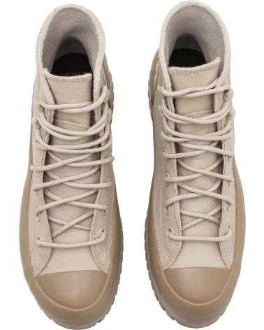 Botines CONVERSE  de Mujer BOTA GRIS PLATAFORMA  MARRON