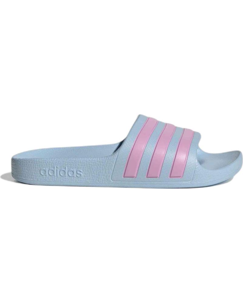 ADIDAS SANDALIAS ADILETTE AQUA PARA NINOS UNISEX EN COLOR AZUL