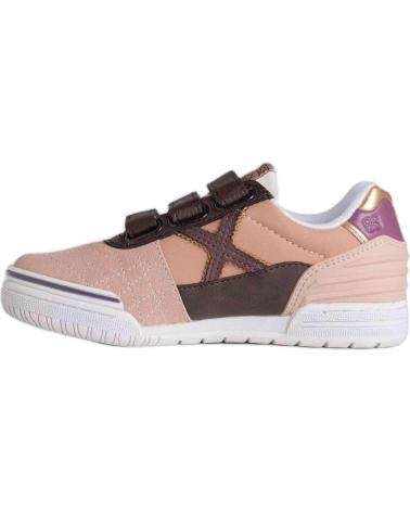 Deportivas MUNICH  de Niña ZAPATILLAS G-3 KID VCO PATCH 318 BURDE 1514318  ROSA