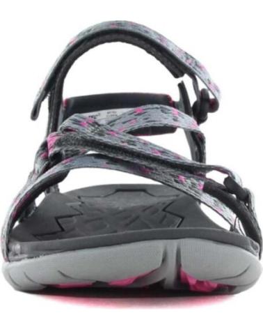 Sandales HI-TEC  pour Femme SANDALIAS TREKKING TRUCK O090085-002  GRIS
