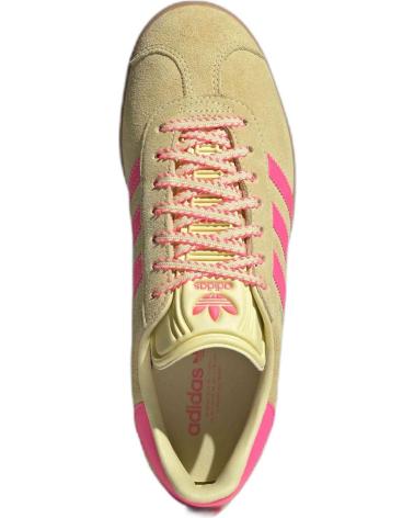 Deportivas de Mujer ADIDAS MODELO GAZELLE W PARA MUJER COL AMARILLO