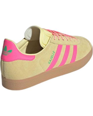 Deportivas de Mujer ADIDAS MODELO GAZELLE W PARA MUJER COL AMARILLO