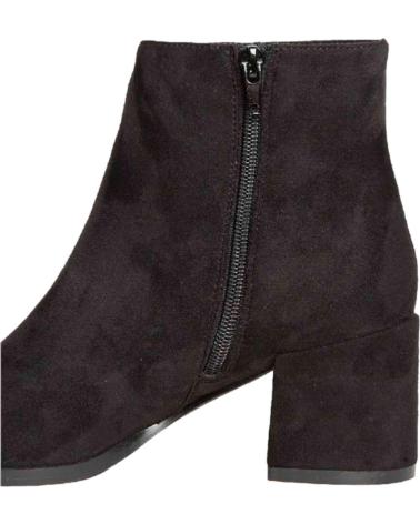 Botines CORINA  de Mujer BOTIN CON TACON PARA MUJER M4895 COLOR  NEGRO