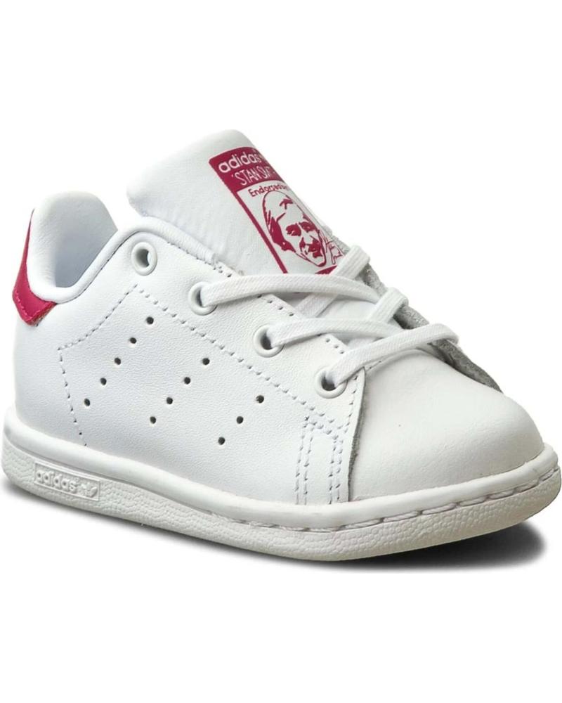 Deportivas ADIDAS  de Niña y Niño ZAPATILLAS STAN SMITH PARA BEBE EN COLOR  BLANCO
