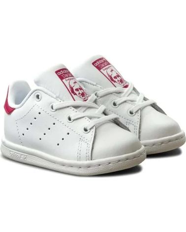 Deportivas ADIDAS  de Niña y Niño ZAPATILLAS STAN SMITH PARA BEBE EN COLOR  BLANCO