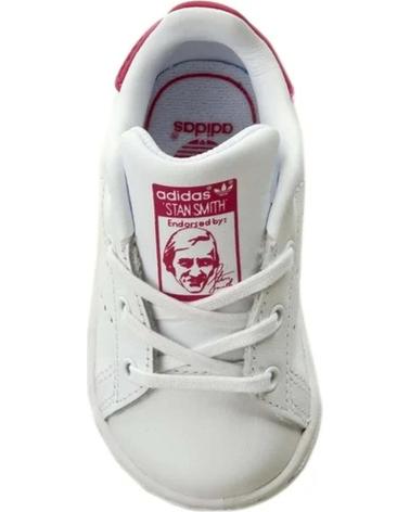 Deportivas ADIDAS  de Niña y Niño ZAPATILLAS STAN SMITH PARA BEBE EN COLOR  BLANCO