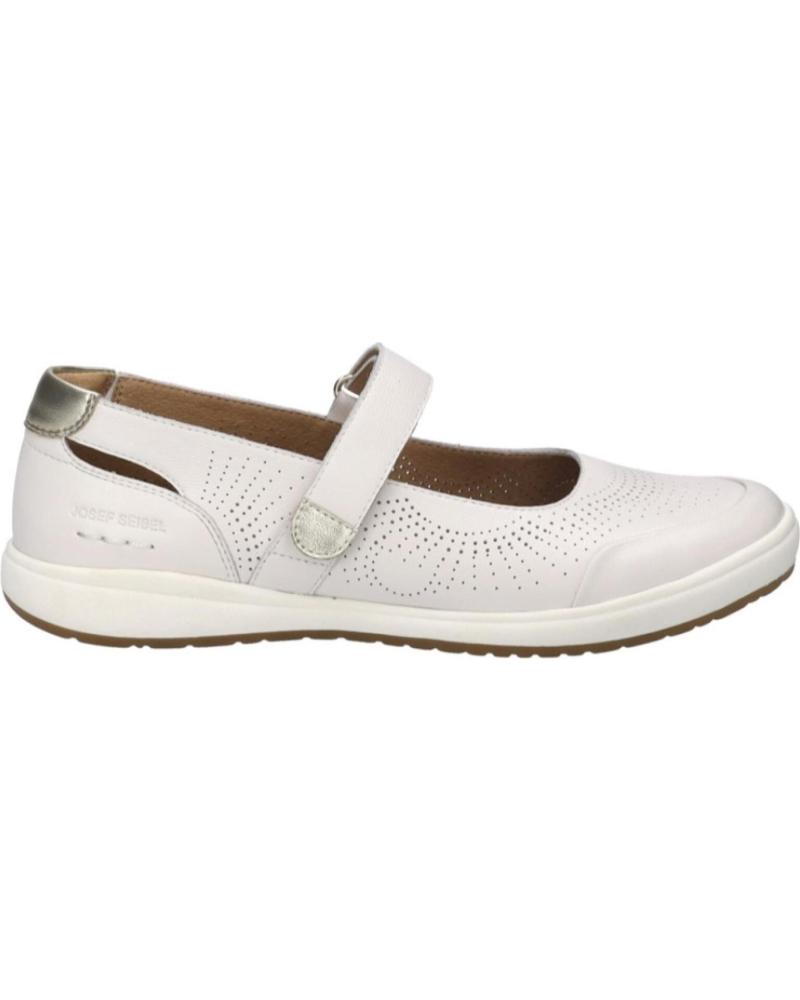 Bailarinas JOSEP SEIBEL  per Donna CAREN-68 PIEL BLANCA  BLANCO