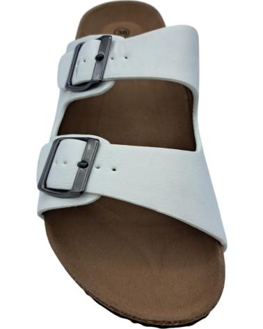 Sandalen HURAN  für Damen ZUECO HEBILLAS  BLANCO