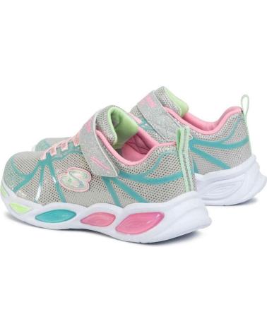 Deportivas SKECHERS  de Niña ZAPATILLAS SHIMMER BEAMS SPORTY GLOW GRIS 302042L-GYMT  VARIOS COLORES