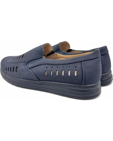 Zapatos TIMBOS  de Hombre MOCASIN PICADO DE HOMBRE MARINO 131234  AZUL