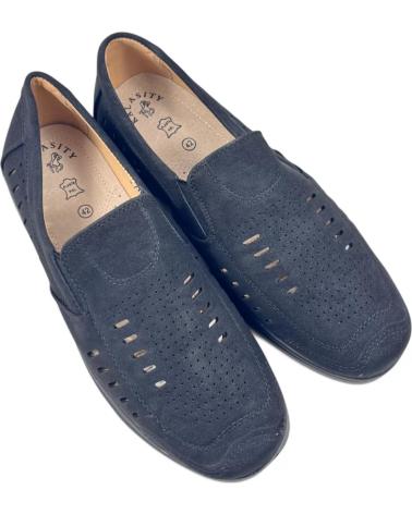 Zapatos TIMBOS  de Hombre MOCASIN PICADO DE HOMBRE 131233  NEGRO