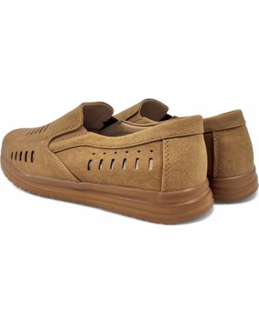 Zapatos TIMBOS  de Hombre MOCASIN PICADO DE HOMBRE CAMEL 131232  MARRóN