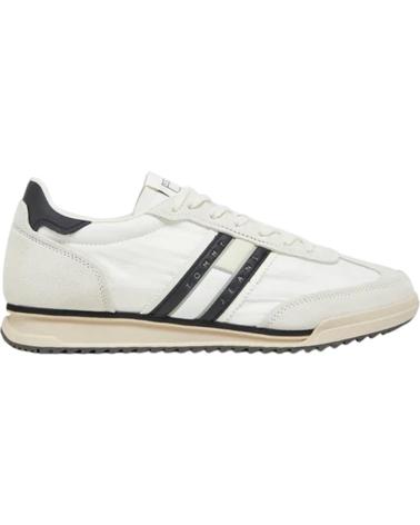 Scarpe sport TOMMY JEANS  per Uomo - ZAPATILLAS BLANCAS PARA HOMBRE - TJM RETRO RUNNER  BLANCO