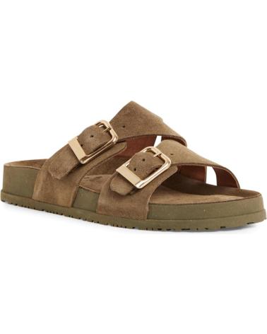 Sandalen TAMARIS  für Damen MULE DOBLE HEBILLA  722 OLIVE