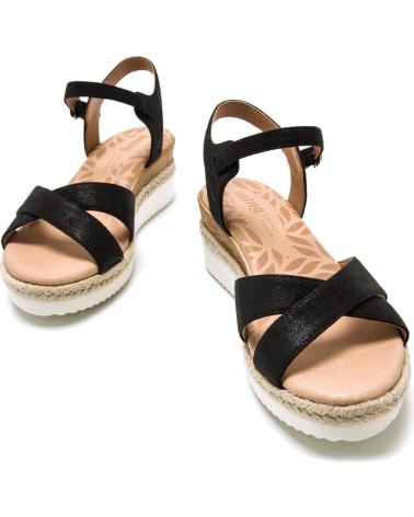 MTNG SANDALIAS MUSTANG EN PARA MUJER NEGRO