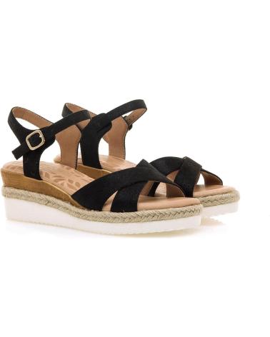 MTNG SANDALIAS MUSTANG EN PARA MUJER NEGRO