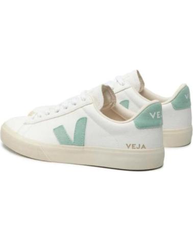 Zapatillas deporte VEJA  de Mujer CP0502485A CAMPO -ZAPATILLA VEJA DE MUJER WHITE  WHITE MATCHA