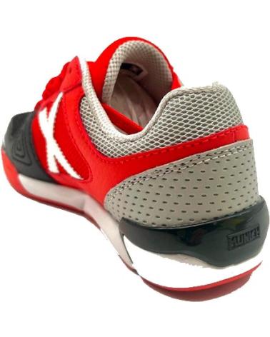 MUNICH ONE KID 73 - CHAUSSURES DE FUTSAL ROUGES UNISEXES ROJO
