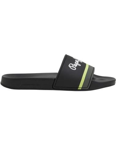 Chanclas de Hombre PEPE JEANS CHANCLAS HOMBRE SLIDER PORTOBELLO PMS70123 NEGRO NEGRO