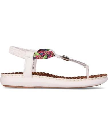 Sandalias CHIKA10  de Mujer CANELON 04  BLANCO-WHITE