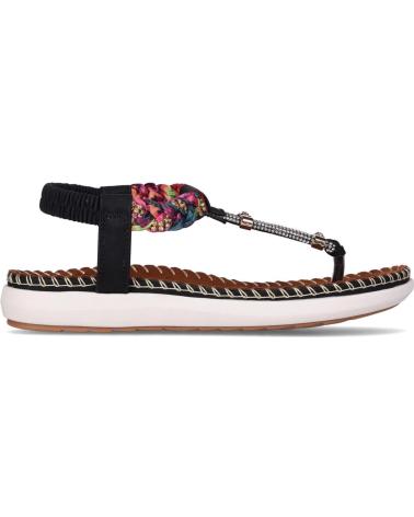 Sandalias CHIKA10  de Mujer CANELON 04  NEGRO-BLACK